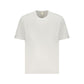 White Cotton Men T-Shirt