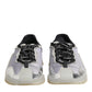 Black Silver NS1 Men Low Top Sneakers Shoes