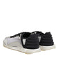Black Silver NS1 Men Low Top Sneakers Shoes