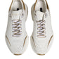 White Logo Daymaster Low Top Sneakers Shoes