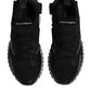 Black SORRENTO Lace Up Men Sneakers Shoes