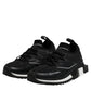 Black SORRENTO Lace Up Men Sneakers Shoes