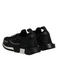 Black SORRENTO Lace Up Men Sneakers Shoes