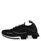 Black SORRENTO Lace Up Men Sneakers Shoes