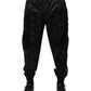 Black Logo DG Print Men Jogger Sweatpants Pants