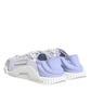 Purple White NS1 Lace Up Low Top Sneakers Shoes