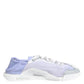 Purple White NS1 Lace Up Low Top Sneakers Shoes