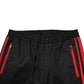 Red Stripe Cotton Logo Jogger Sweatpants Pants