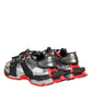 Multicolor SPACE Low Top Men Sneakers Shoes