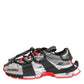 Multicolor SPACE Low Top Men Sneakers Shoes