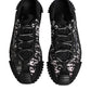 Black White NS1 Lace Up Low Top Sneakers Shoes