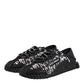 Black White NS1 Lace Up Low Top Sneakers Shoes