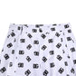 White Logo Cotton Skinny Denim Trouser Pants