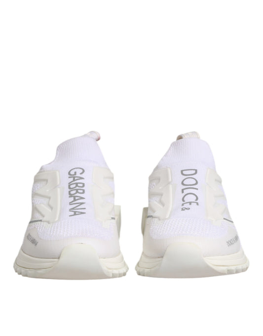 White SORRENTO Slip On Low Top Sneakers Shoes