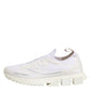 White SORRENTO Slip On Low Top Sneakers Shoes