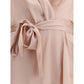 Silk charmeuse wrap Dress