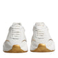White Gold Daymaster Low Top Sneakers Shoes