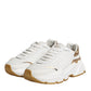 White Gold Daymaster Low Top Sneakers Shoes
