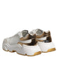 White Gold Daymaster Low Top Sneakers Shoes