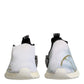 White Black Low Top Sorrento Sneakers Shoes