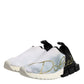 White Black Low Top Sorrento Sneakers Shoes