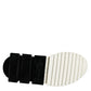 White Black Low Top Sorrento Sneakers Shoes