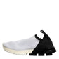 White Black Low Top Sorrento Sneakers Shoes
