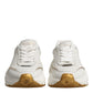 White Gold Daymaster Low Top Sneakers Shoes