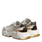 White Gold Daymaster Low Top Sneakers Shoes