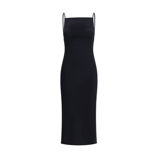 Midi Dress with draped back