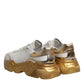 White Gold Daymaster Low Top Sneakers Shoes