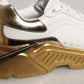 White Gold Daymaster Low Top Sneakers Shoes