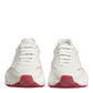 White Pink Daymaster Low Top Sneakers Shoes