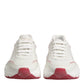 White Pink Daymaster Low Top Sneakers Shoes
