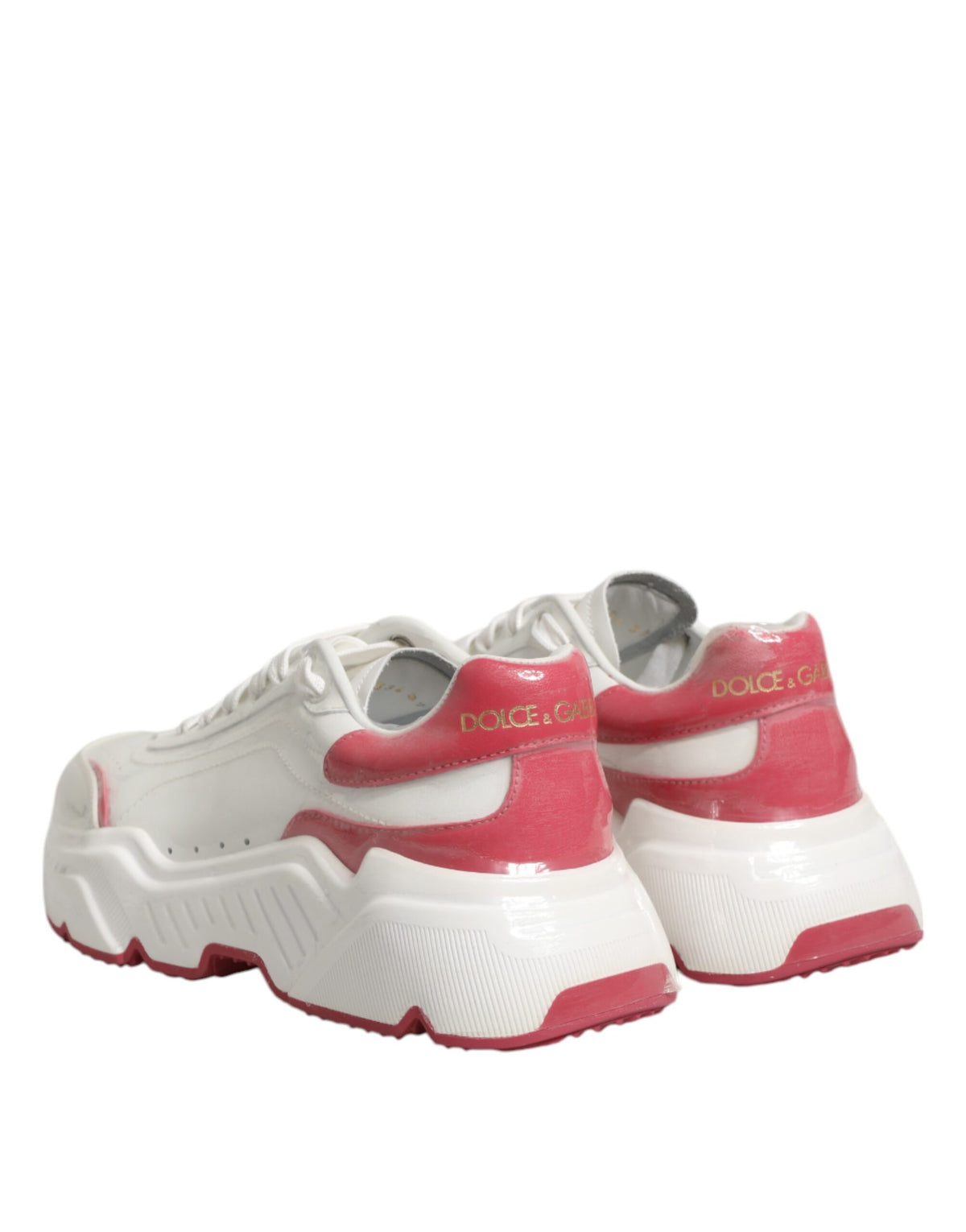 White Pink Daymaster Low Top Sneakers Shoes