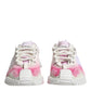 White NS1 Lace Up Low Top Sneakers Shoes