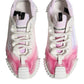 White NS1 Lace Up Low Top Sneakers Shoes