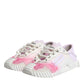 White NS1 Lace Up Low Top Sneakers Shoes