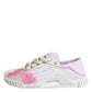 White NS1 Lace Up Low Top Sneakers Shoes