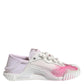 White NS1 Lace Up Low Top Sneakers Shoes