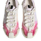 White NS1 Lace Up Low Top Sneakers Shoes