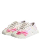 White NS1 Lace Up Low Top Sneakers Shoes