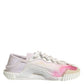 White NS1 Lace Up Low Top Sneakers Shoes