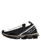 Black Sorrento Slip On Low Top Sneakers Shoes