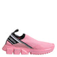 Pink Sorrento Low Top Women Sneakers Shoes