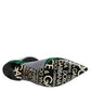 Green Stretch Sock Style Ankle Boots Shoes