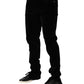 Black Cotton Men Dress Formal Trouser Pants