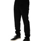 Black Cotton Men Dress Formal Trouser Pants
