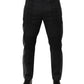 Black Gray Cotton Dress Formal Trouser Pants