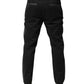 Black Gray Cotton Dress Formal Trouser Pants
